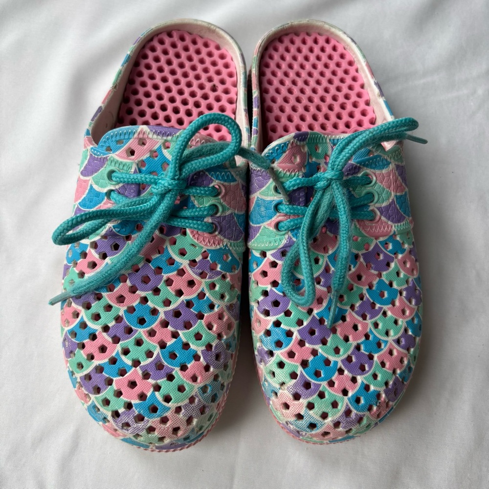 Cromer Girls Beach Pool Colorful Lace-Up Slip-On Shoes